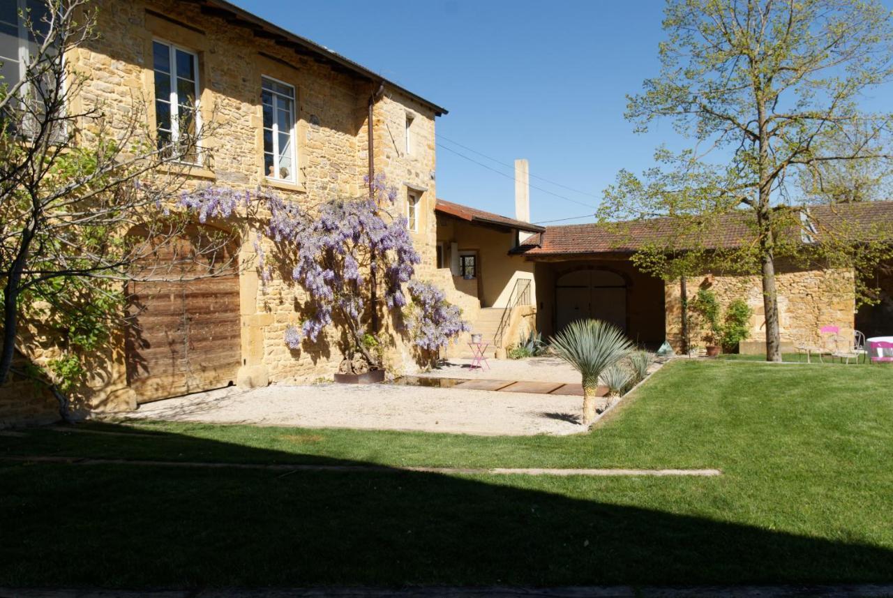 Lodges En Pierres Dorees Saint-Germain-Nuelles Buitenkant foto