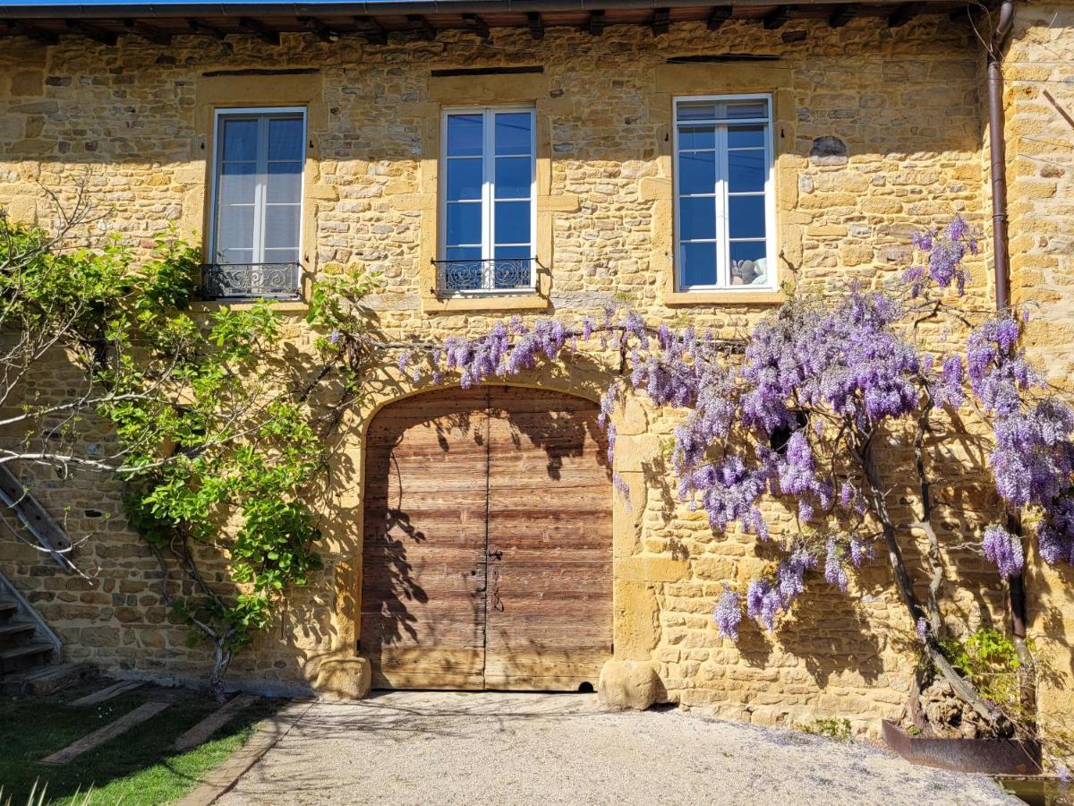 Lodges En Pierres Dorees Saint-Germain-Nuelles Buitenkant foto
